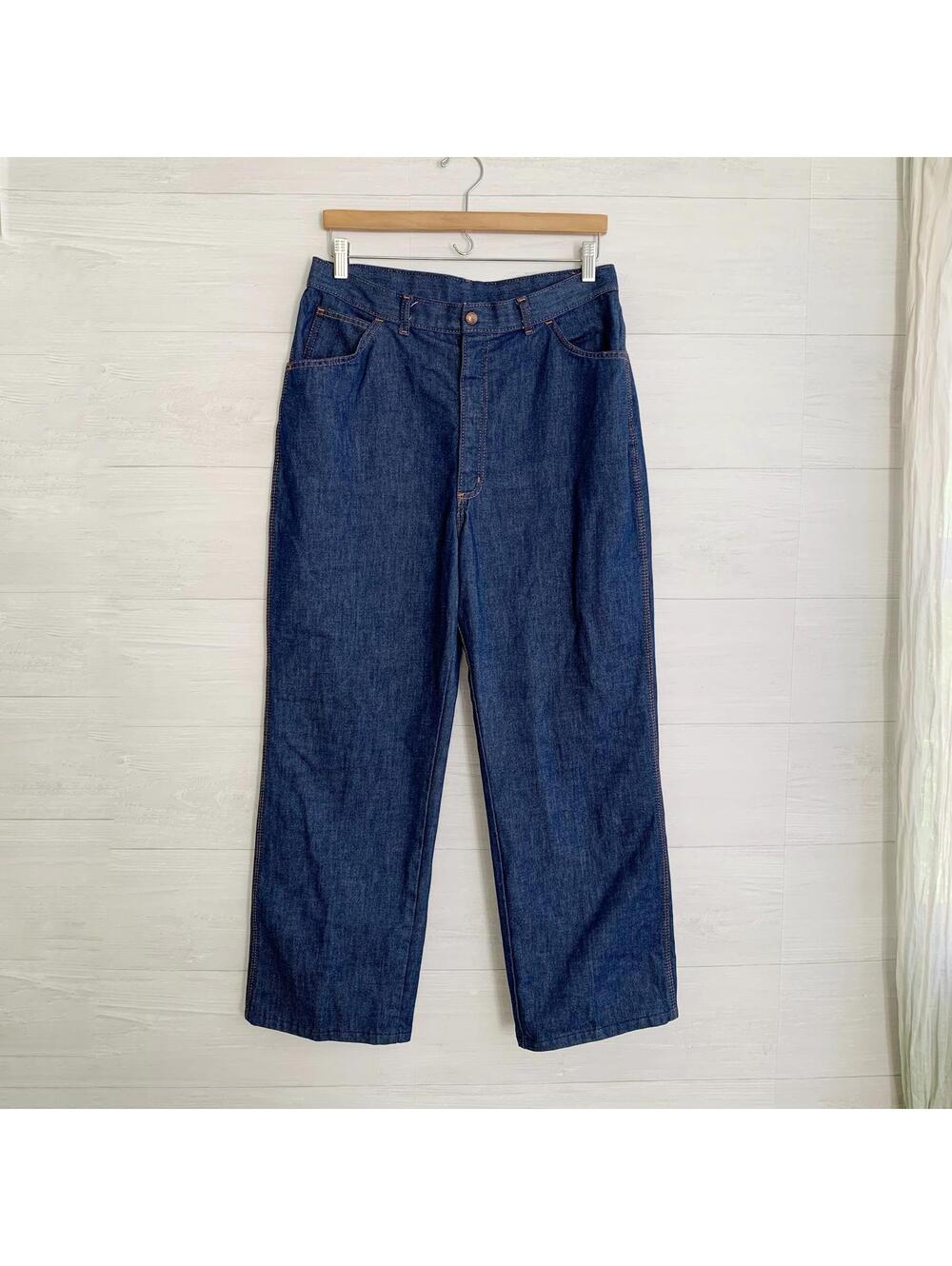 Vintage Je M’appelle Blue Jeans 34 Embroidered Back Pockets High Rise Mom
